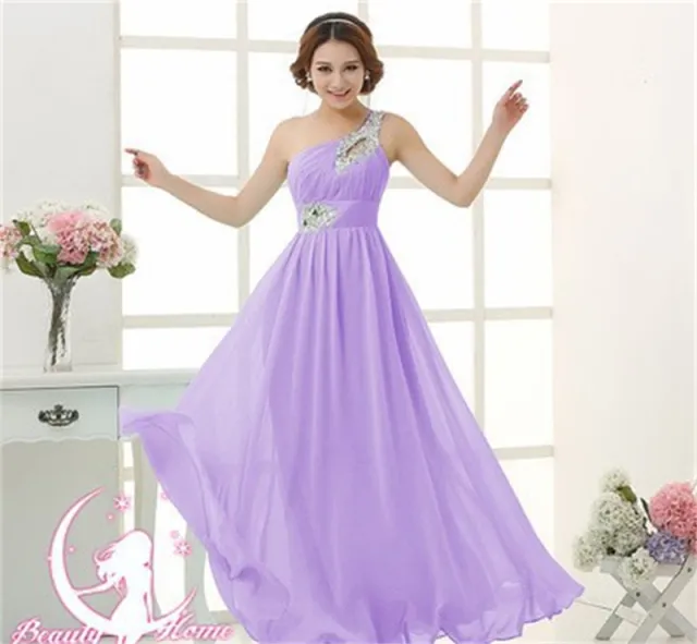 Speed Selling Wedding Bridesmaid Banquet Evening Dress Purple - Shop at LoveMi
