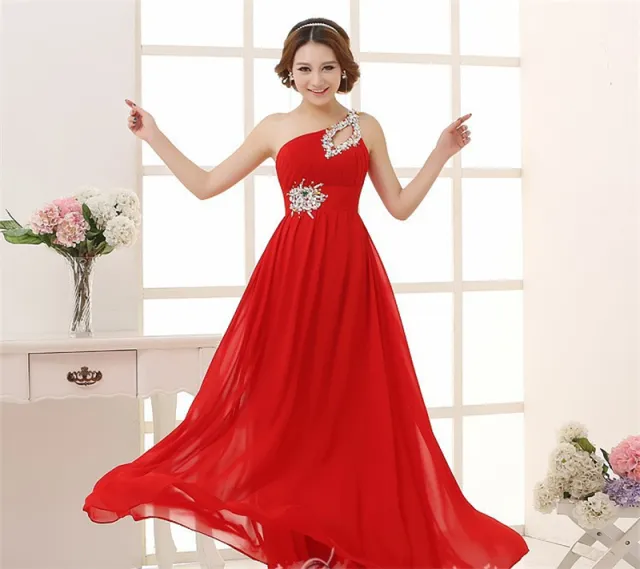 Speed Selling Wedding Bridesmaid Banquet Evening Dress Red - Shop at LoveMi