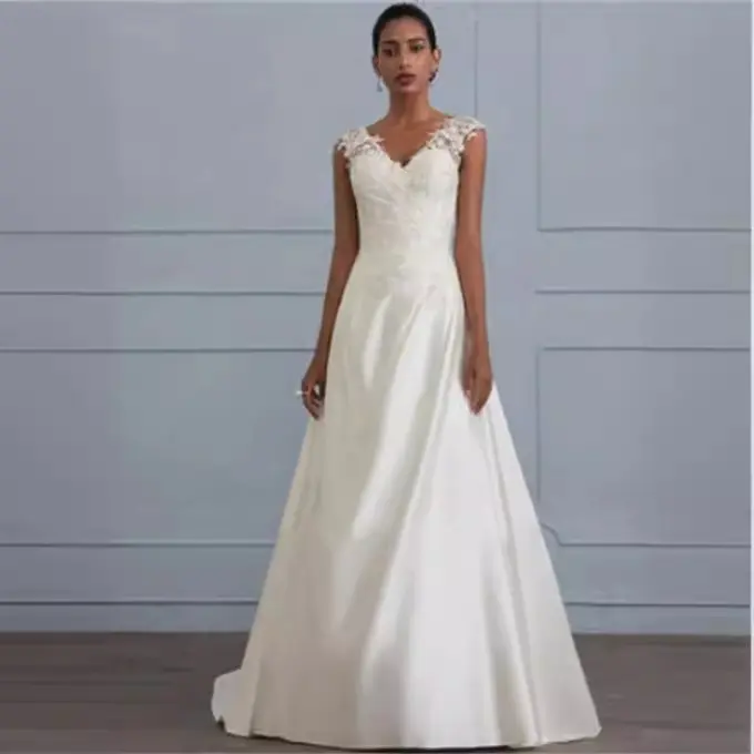 Autumn new white temperament lace dress European