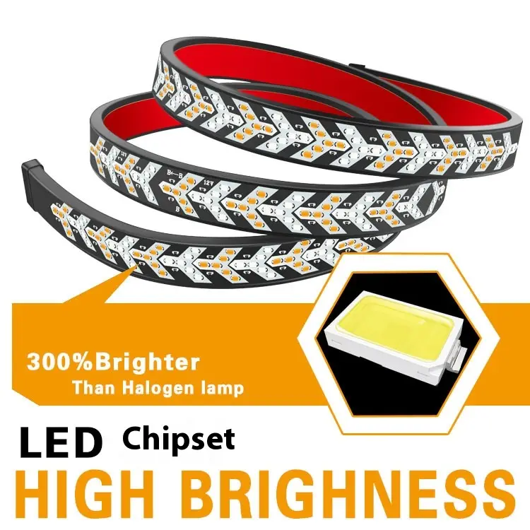 60-inch Pickup Light Bar 48-inch Fishbone Taillight
