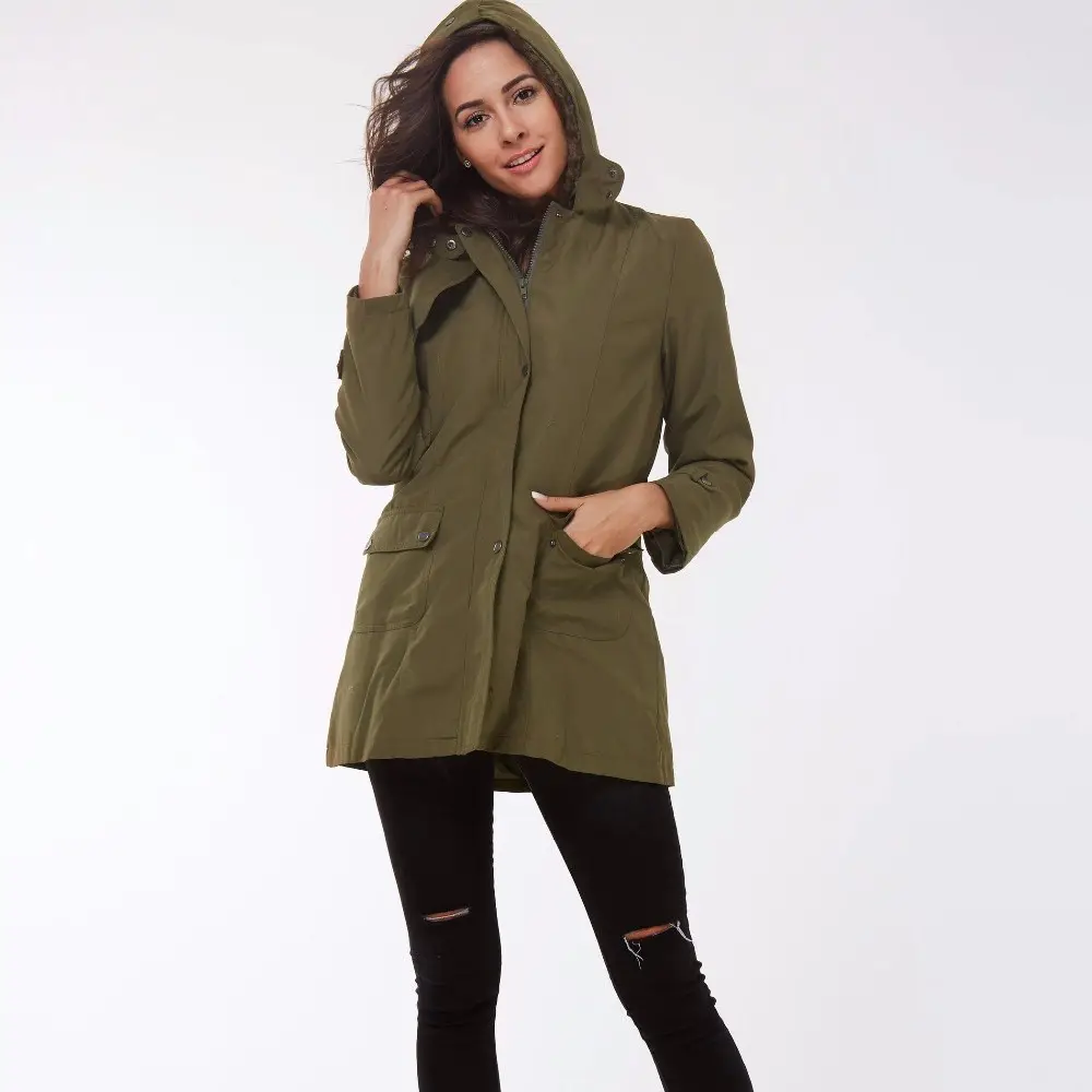 Casual Ladies Basic Coat Jaqueta Feminina Jacket Warm Long