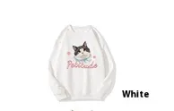 Pet Custom Hoodie Long Sleeve Autumn Winter Cats And Dogs To Figure Custom White - Shop at LoveMi