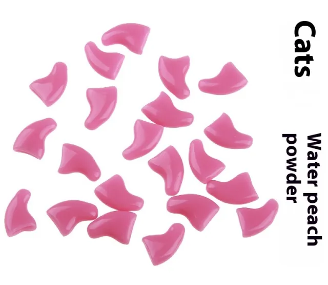 Cat Nail Pet Supplies Cover Suitable For Cat Types Opp Bag Water Peach Pink - Shop at LoveMi