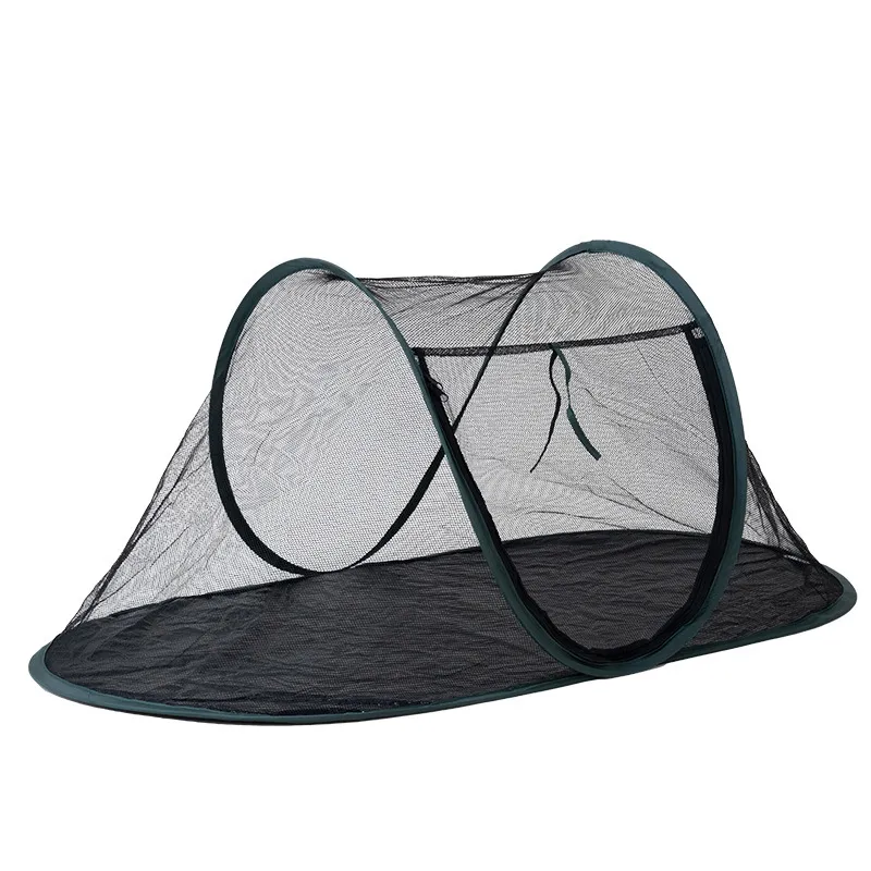 Tent Dogs And Cats Travel Pet Bed - Black