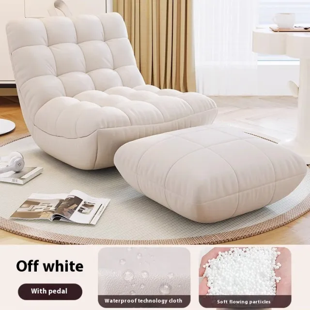 Caterpillar Lazy Sofa Can Lie And Sleep Huge Beige Pedal - Shop at LoveMi