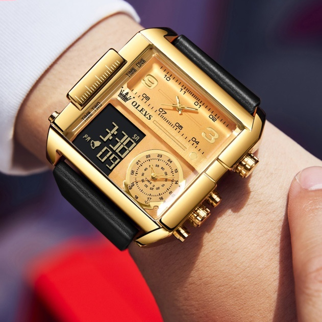 Multifunctional Sports Timing Quartz Movement Electronic Watch - Image 1