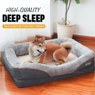Kennel Two color Four side Sofa Four Seasons Universal Winter Warm Gray - Shop at LoveMi