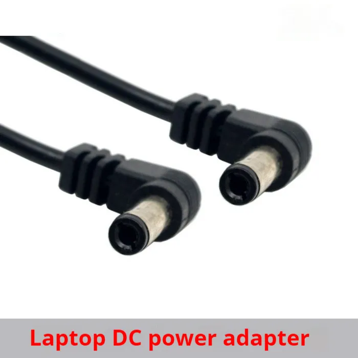 90 Degrees Double Bend DC Power Extension