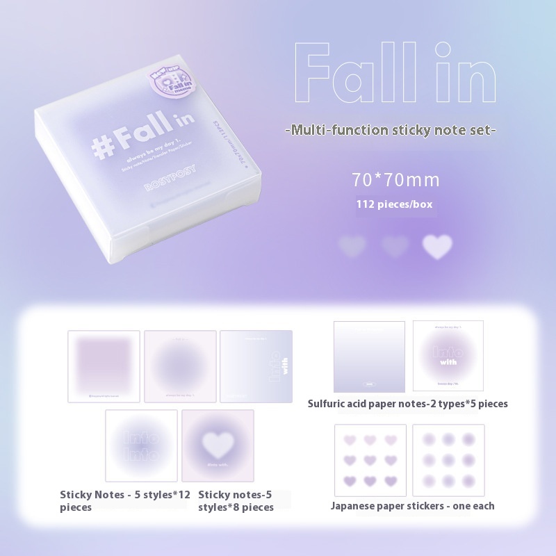 Gradient Parchment Inner Multifunctional Notepad - Image 2