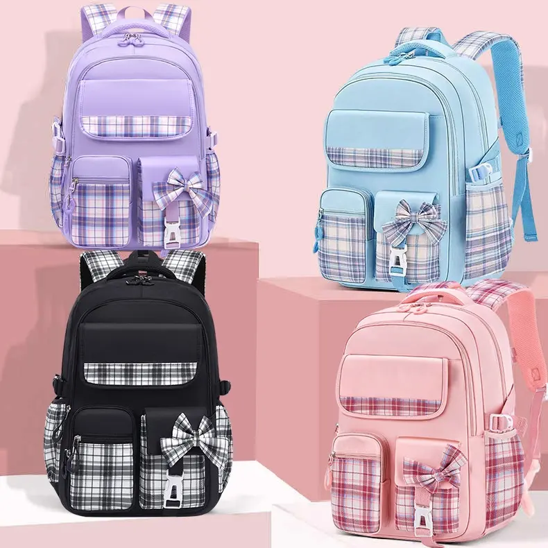 Children's Backpack Lightweight Spine-protective Burden Reduction Large