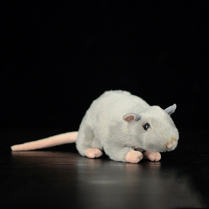 Gray Little Mouse Plush Doll