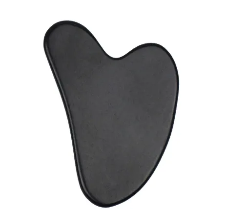 Natural Quartz Scraper Jade Roller Guasha Set Black Genuine - Shop at LoveMi