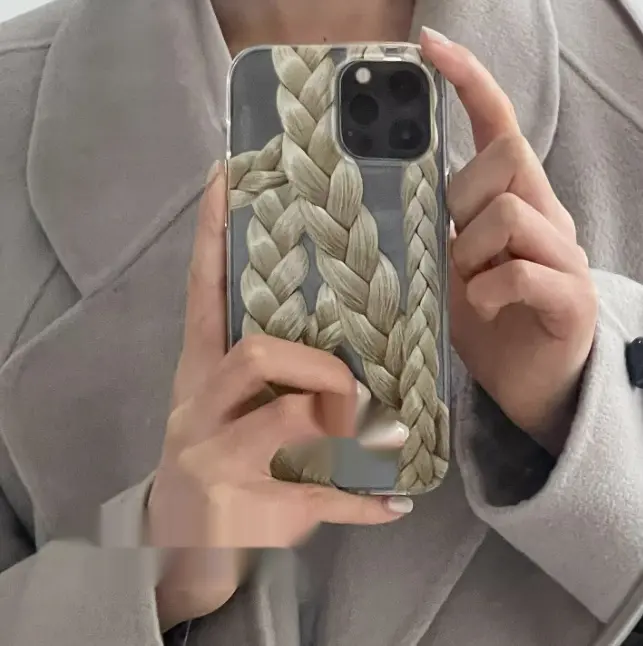 Twist Braid Transparent Case Cold Wind