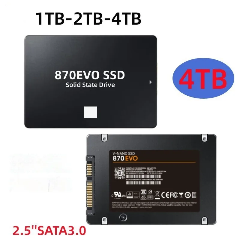 25-inch Built-in Ssd Solid-state 870EVO High-speed Transmission 1TB2TB4TB Expansion