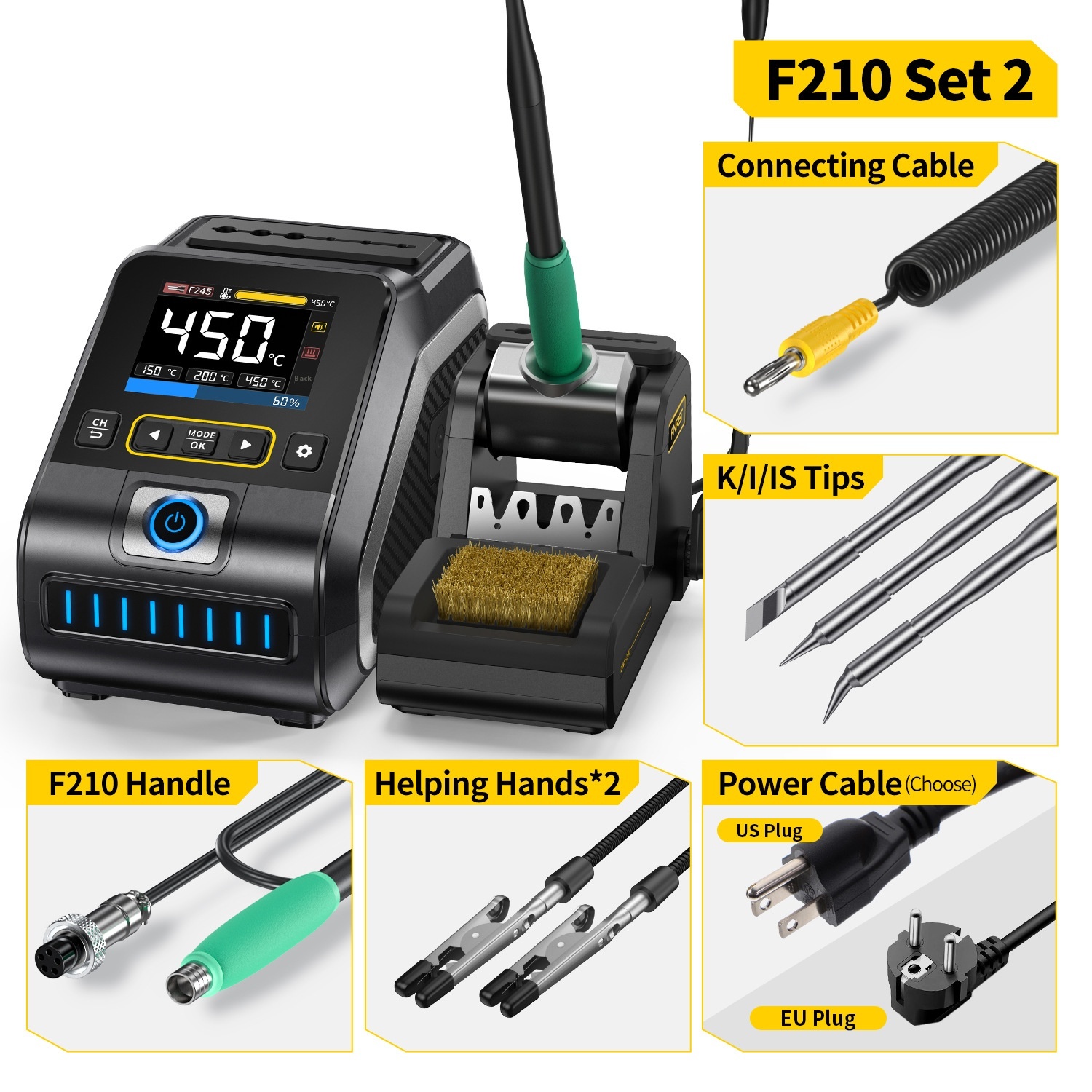 Intelligent Constant Temperature Soldering Station Maintenance Electric Soldering Iron