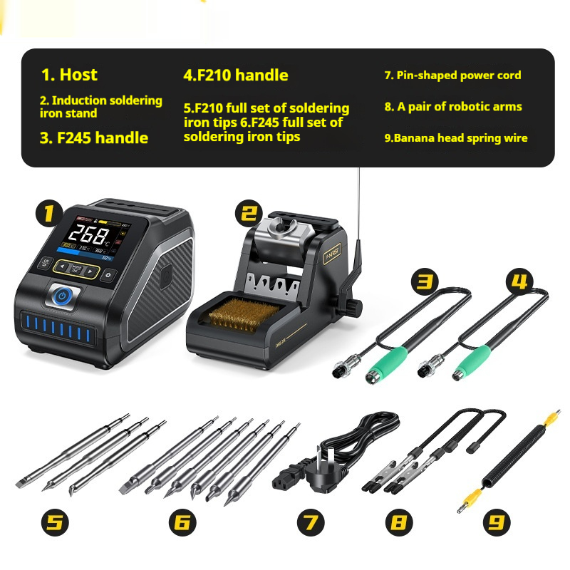 Intelligent Constant Temperature Soldering Station Maintenance Electric Soldering Iron - Image 3