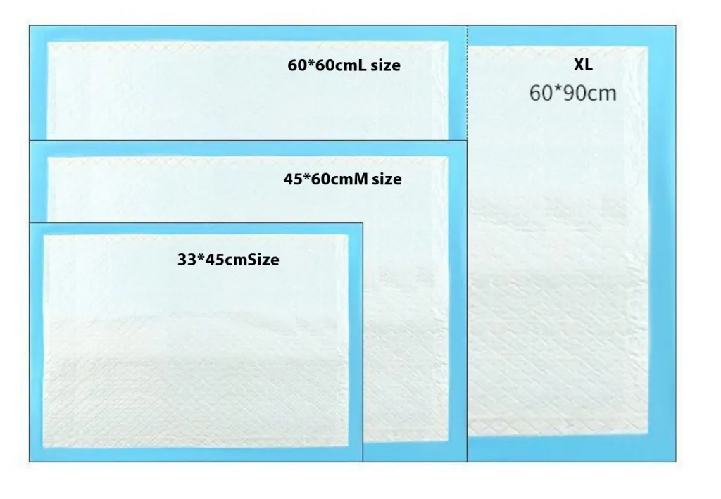 Pet Special Baby Diapers Paper Disposable Wet Proof Pad - M 45X60Cm