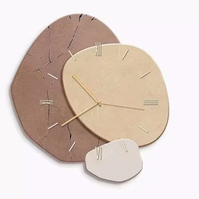 New Dining Room Dining Table Hanging Painting Punch free Wall Clock Type C - Shop at LoveMi