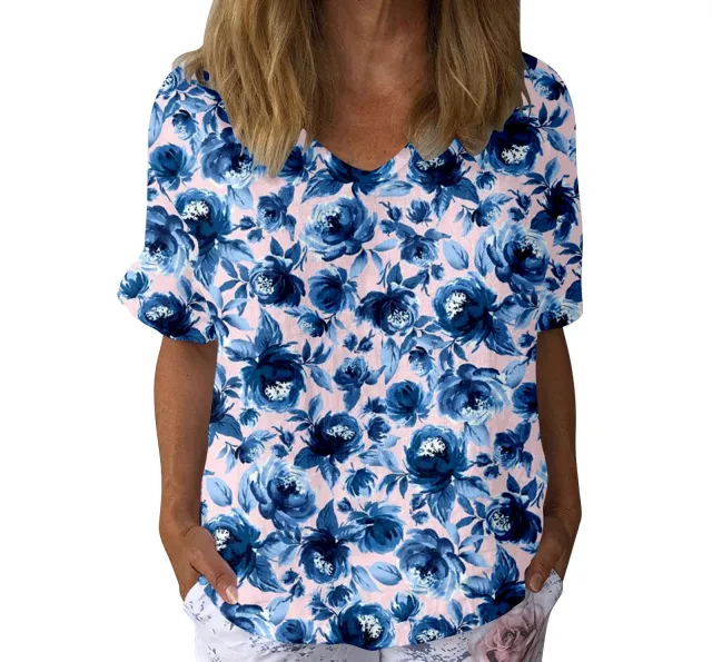 Fashion Personalized Women's 3D Digital Printing Top 19 Style B474 4Xl - Shop at LoveMi