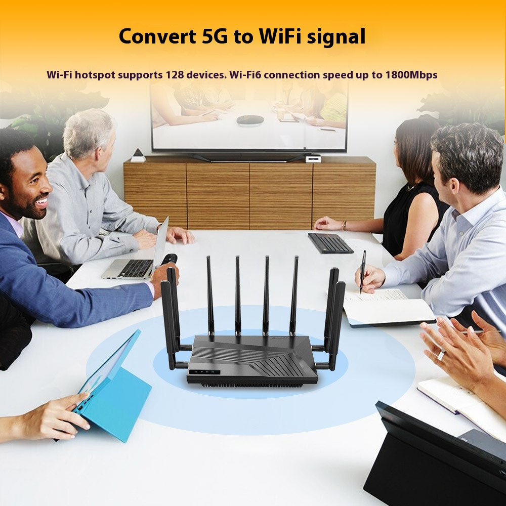 High-speed Netcom WiFi Dual-frequency Gigabit Industrial-grade Wireless Card 4G 5G Router
