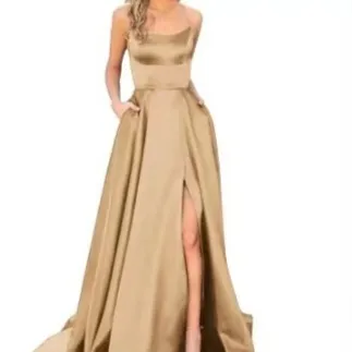 Solid Color Long Slimming And Shoulder Hollow