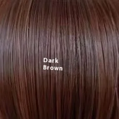 Front Lace Fashion Dark Brown Wig Big Wave Long Curly Wig Head Cover Dark Brown - Shop at LoveMi