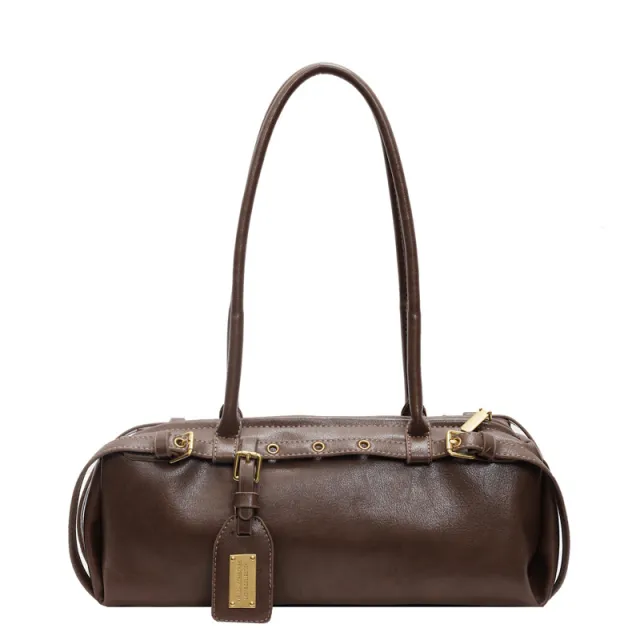 Autumn Winter Retro Maillard Tote Bag Brown - Shop at LoveMi