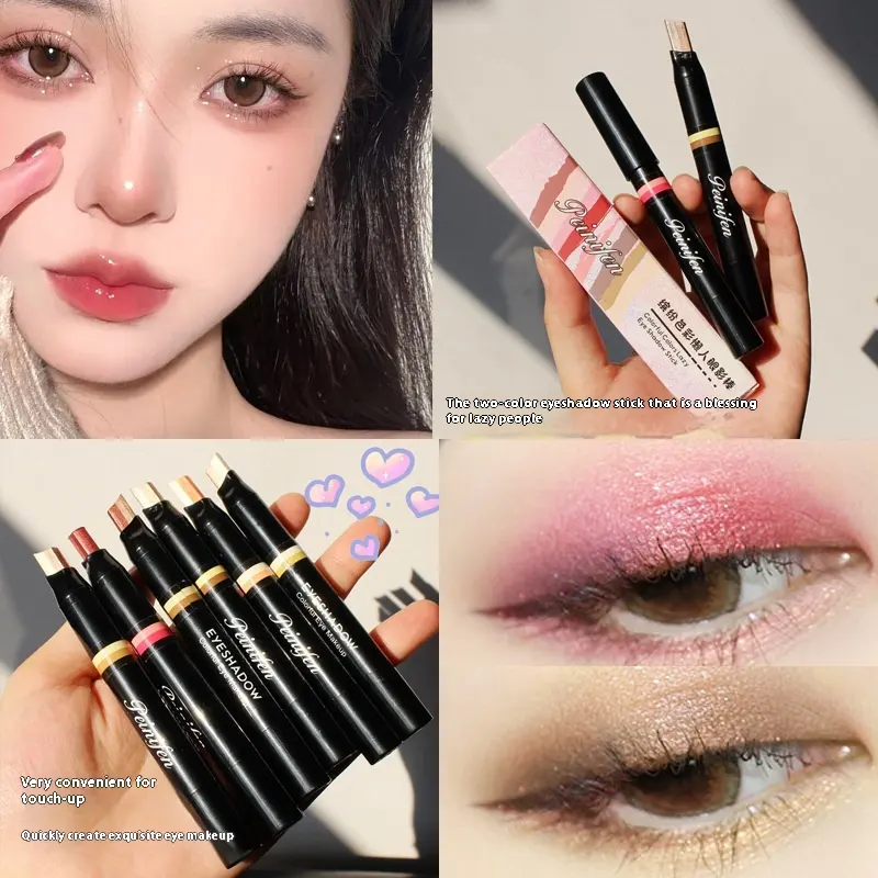 Women's Fashion Personality Two-tone Eye Shadow Stick