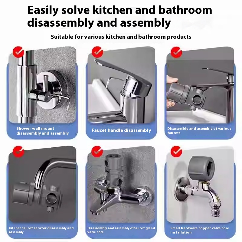 Tap Bubbler Wrench Universal Multifunctional Dismantlement Tool