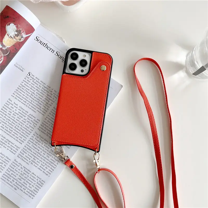 Creative Flip Slung Over One Shoulder Phone Cover