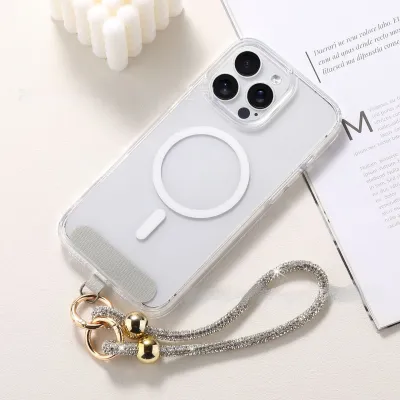 Luxury Rhinestone Mobile Phone Lanyard
