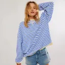 Blue And White Stripes