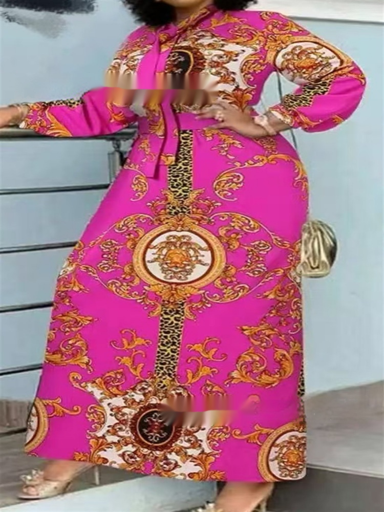 Women's Dress Embroidery Positioning Printing