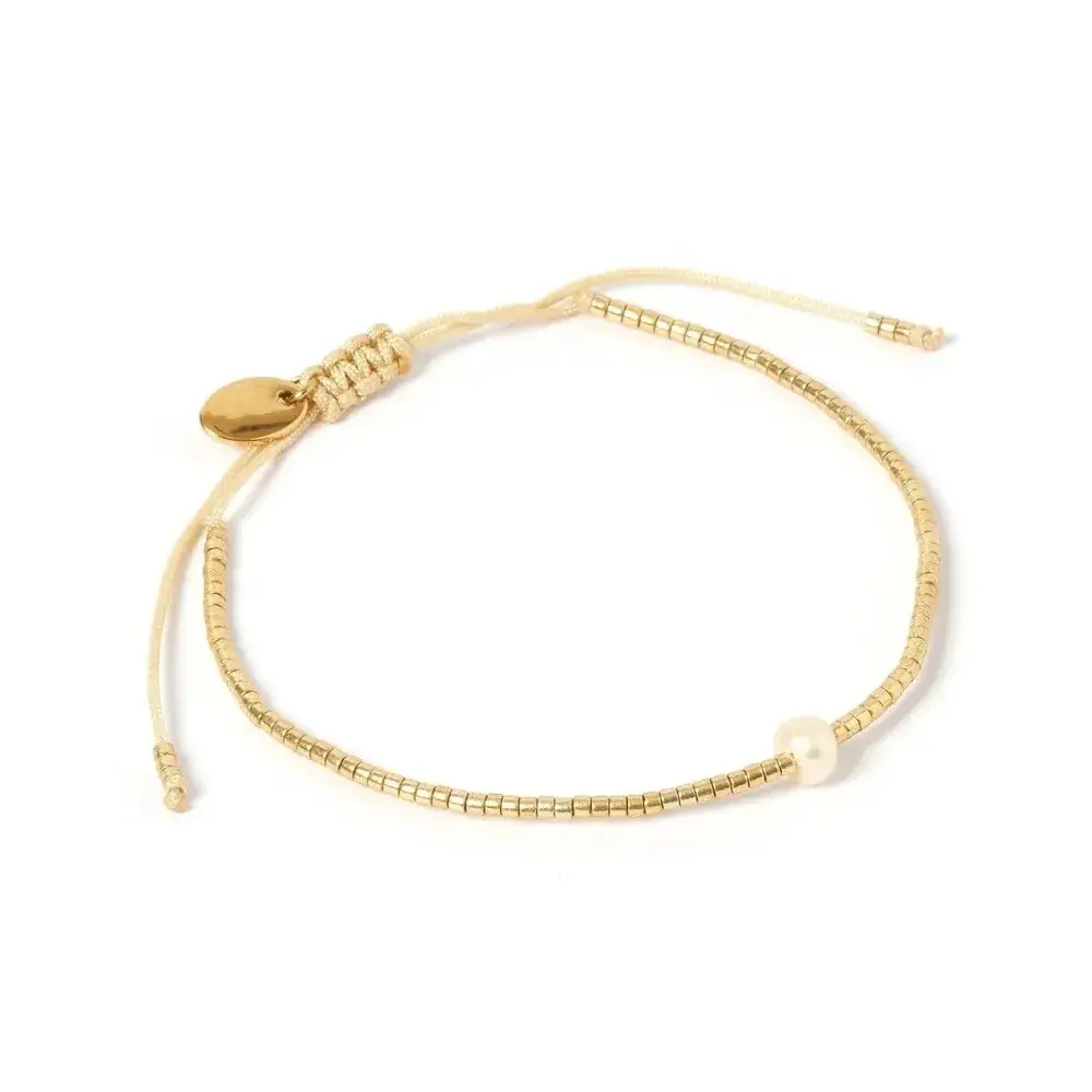 Fashion Tiny Gold Pearl Bracelet