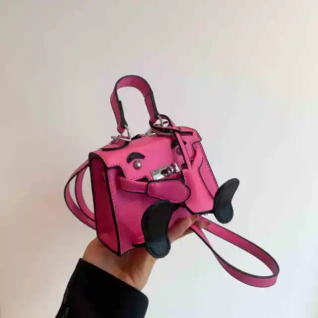 Cute Kelly Mini Handbag Creative Messenger Bag Rose - Shop at LoveMi