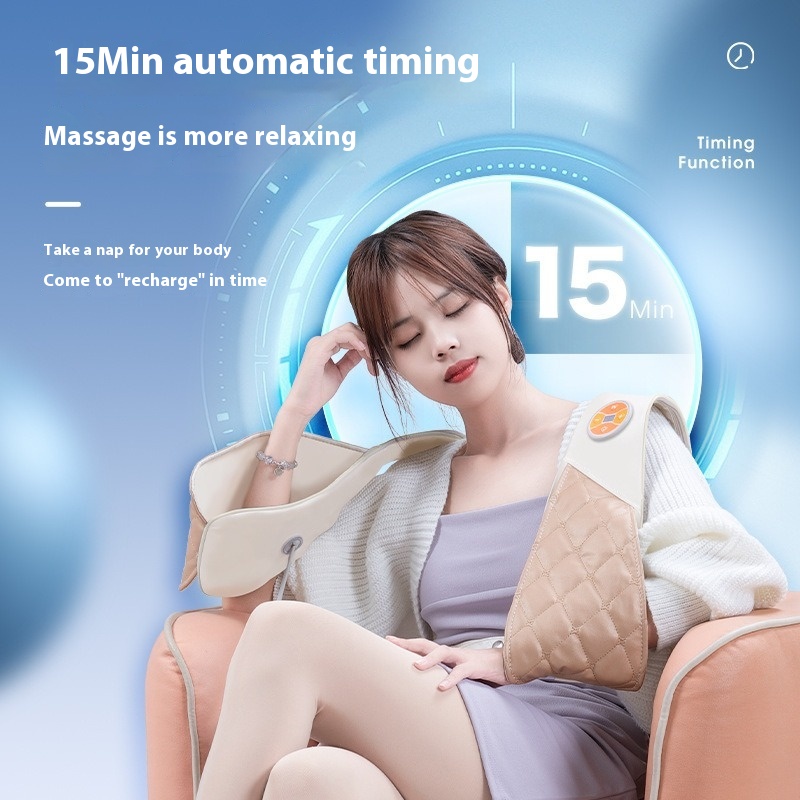 Kneading Finger Pressure Heating Shoulder And Neck Multifunctional Massager