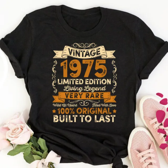 Round Neck Printed Women's T shirt Fashion Short Sleeve Black - Shop at LoveMi