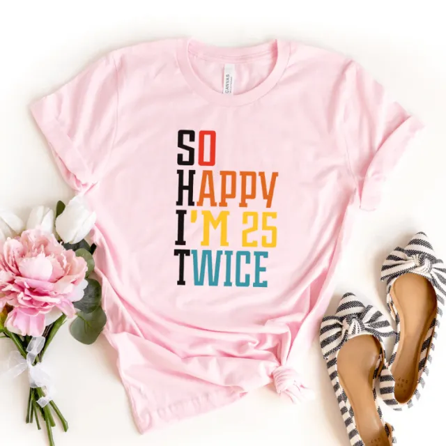 Round Neck Printed Women's T shirt Fashion Short Sleeve Pink - Shop at LoveMi