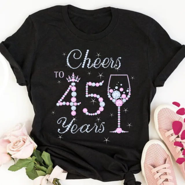 Round Neck Printed Women's T shirt Fashion Short Sleeve Black - Shop at LoveMi