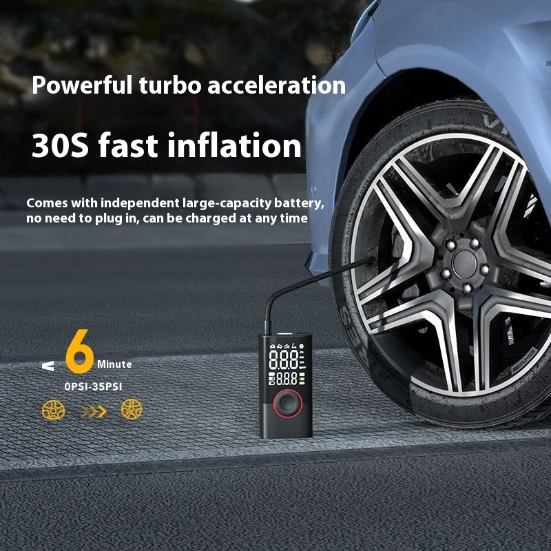 Wireless Vehicle-mounted Electric Intelligent Portable Inflatable - Image 4