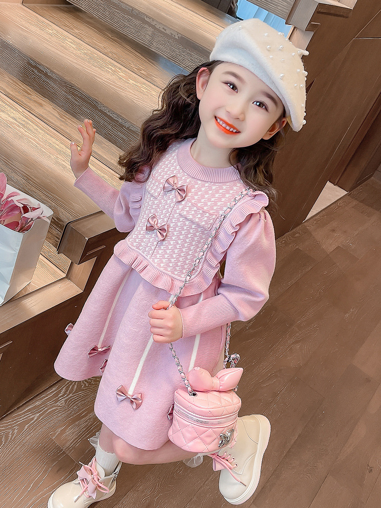 Girls' New Baby Woolen Skirt - Image 3