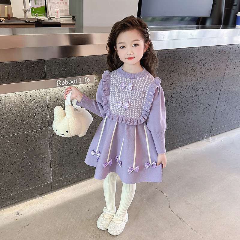 Girls' New Baby Woolen Skirt - Image 4