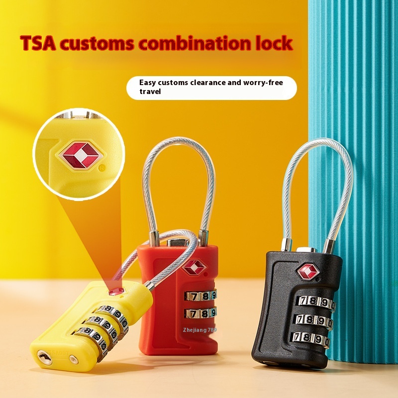 Cadenas TSA à code pour valise — Sécurité bagages en voyage 9