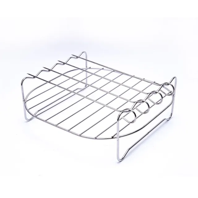 Air Fryer 430 Stainless Steel Double Layer Grill Rack Grill Rack - Shop at LoveMi