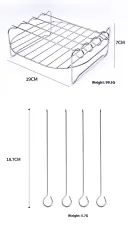 Grill Rack Bake Needle