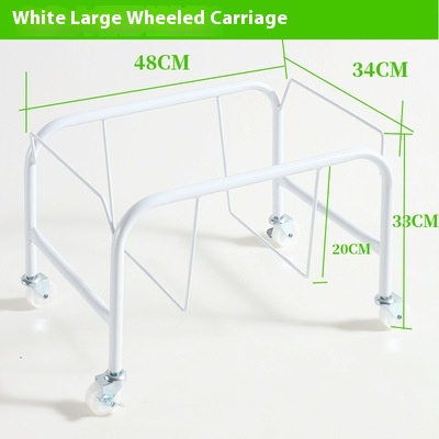 Supermarket Portable Shopping Basket Bracket