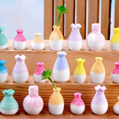 Emulational Creative Vase Craft Gift Decoration Micro Landscape Ornaments Scale Model