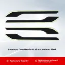 Handle Anti-scratch Patch Carbon Fiber Luminous Sticker Modification Ya Accessories view 4