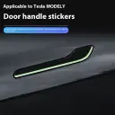 Handle Anti-scratch Patch Carbon Fiber Luminous Sticker Modification Ya Accessories view 1
