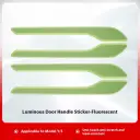 Handle Anti-scratch Patch Carbon Fiber Luminous Sticker Modification Ya Accessories view 2